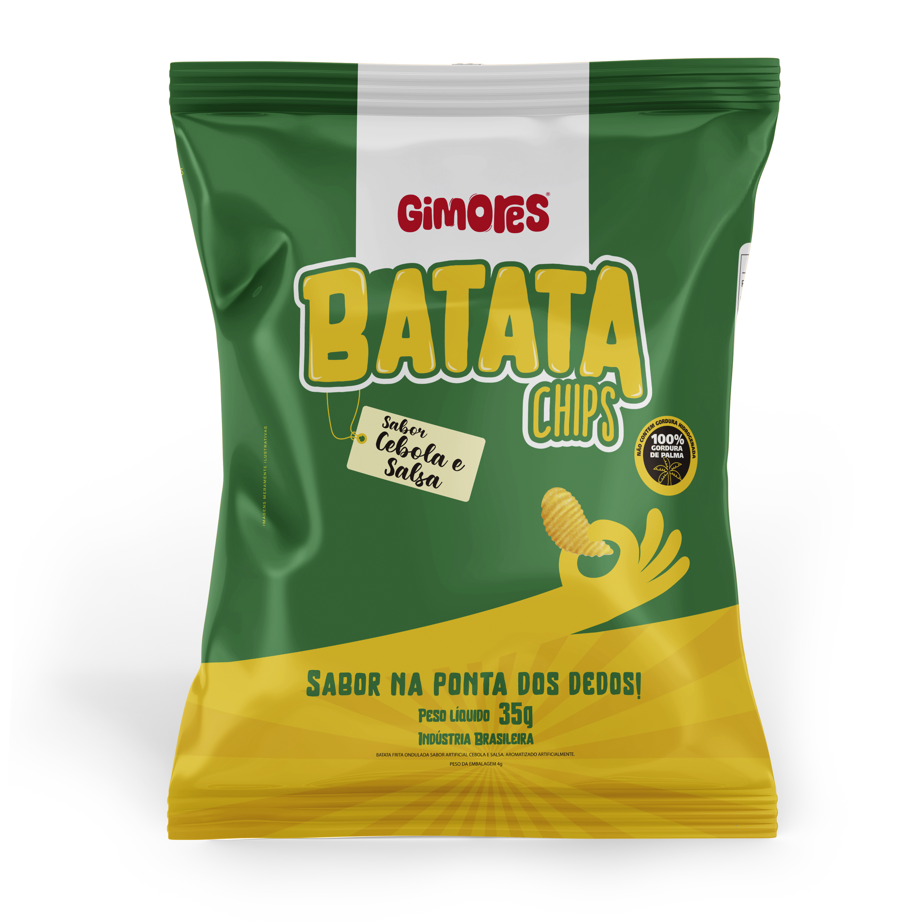 Batata Chips Cebola e Salsa 35g