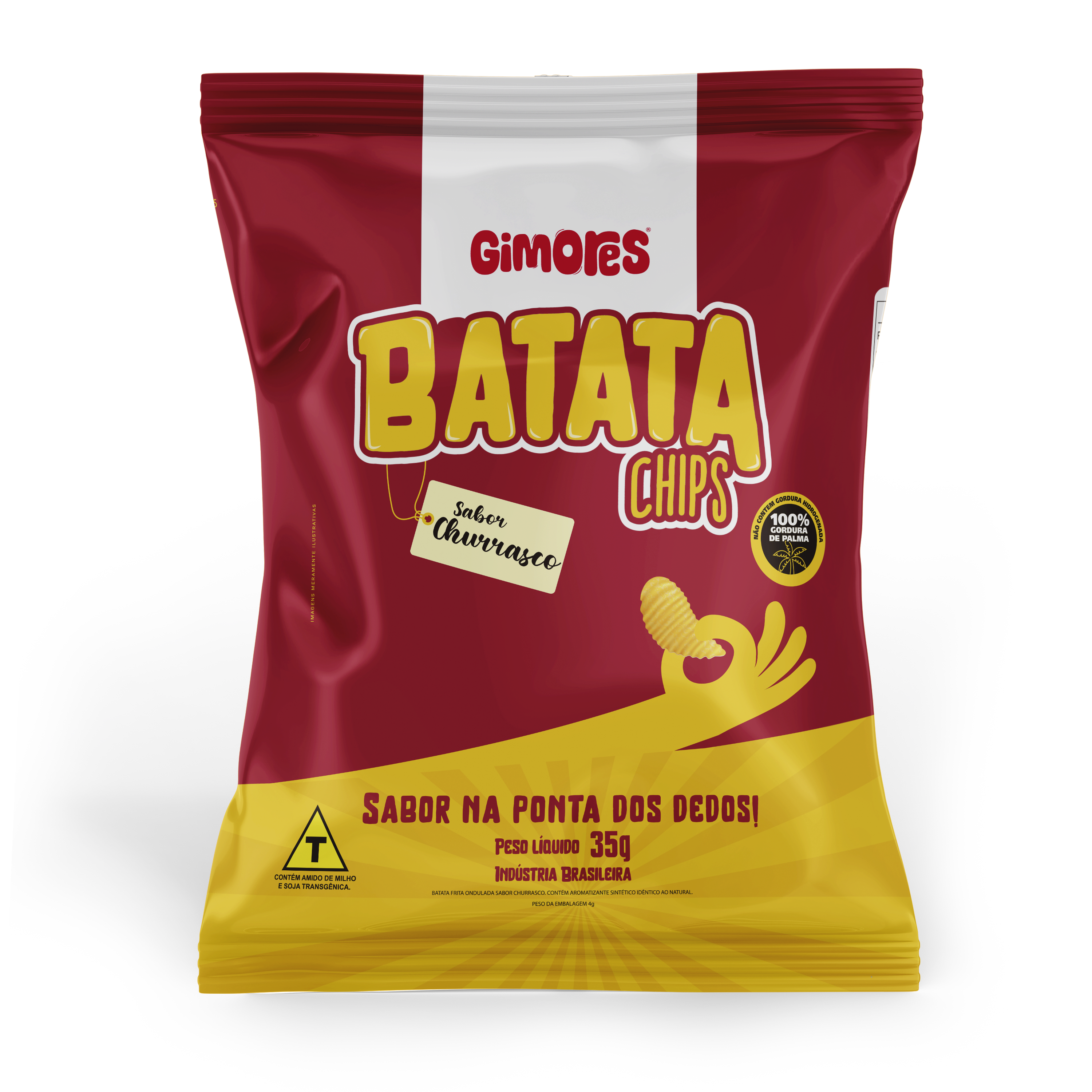 Batata Chips Churrasco