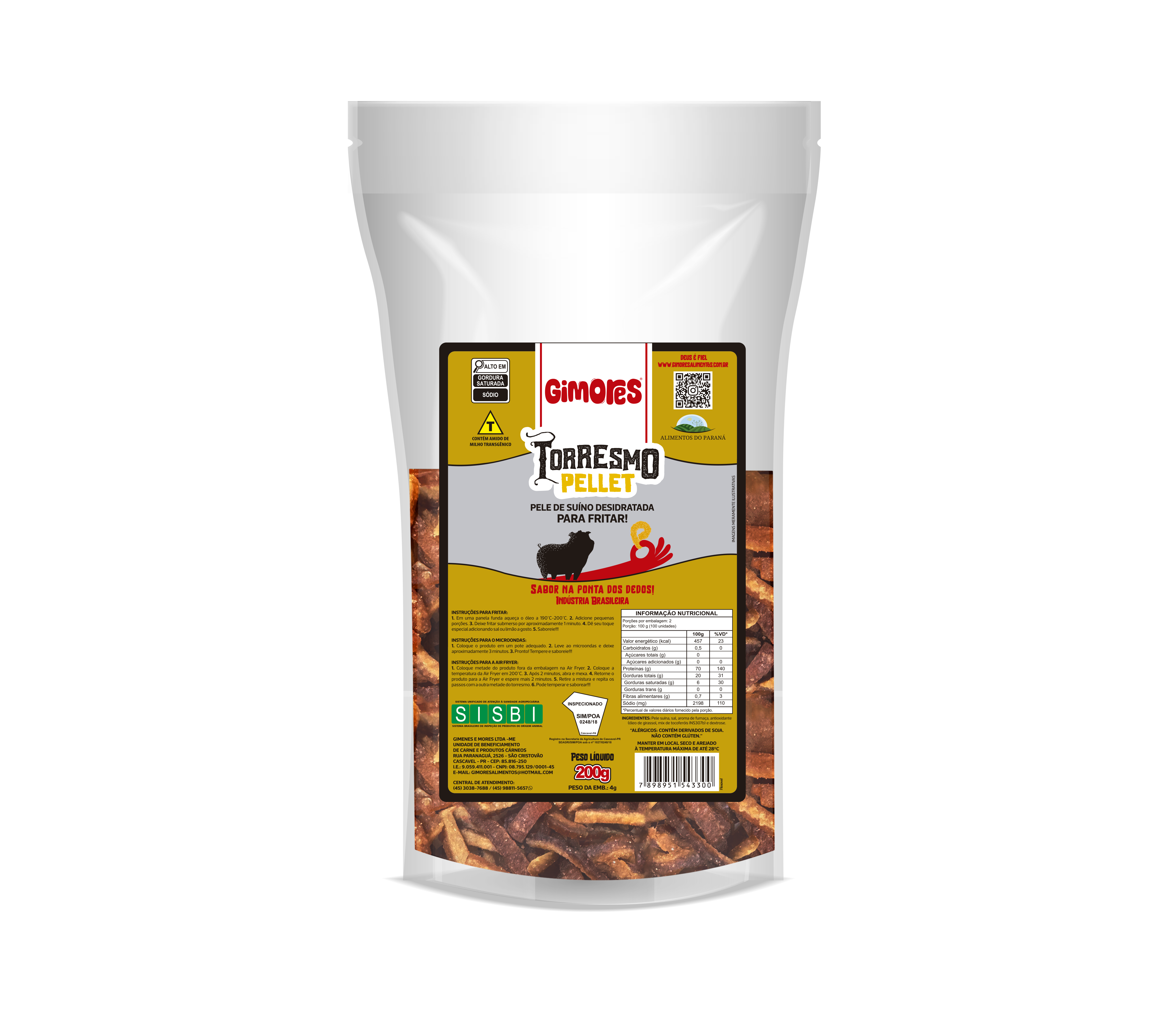 Torresmo Pellet