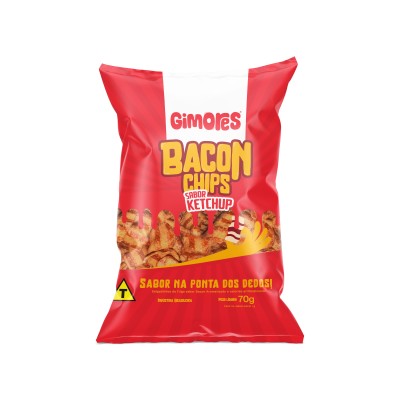 Bacon Chips Ketchup 70G